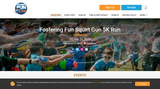 
                            11. Fostering Fun Squirt Gun 5K Run - RunSignup