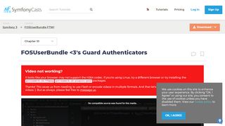 
                            12. FOSUserBundle <3's Guard Authenticators > FOSUserBundle FTW ...