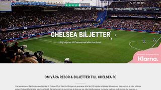 
                            12. Fotbollsresor Premier League | Chelsea FC Biljetter - OLKA Express