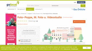 
                            13. Foto-Poppe, M. Foto u. Videostudio - Wolfenbüttel Stadtgebiet - Breite ...