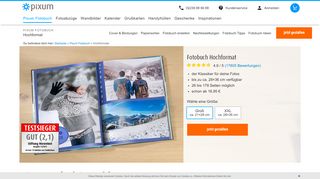 
                            13. Fotobuch im Hochformat in groß & als XXL ab 16,95 € | Pixum