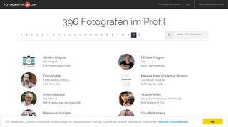 
                            11. Fotografenverzeichnis · Fotografen365.com