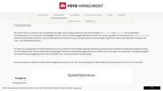 
                            3. Fotohandel | Foto Hirnschrodt e.U.