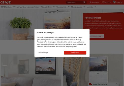 
                            1. Fotokalender maken? Bekijk ons uitgebreide aanbod | CEWE