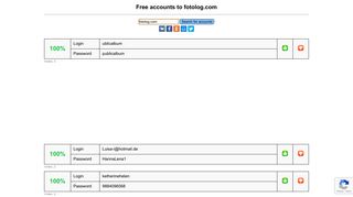 
                            7. fotolog.com - free accounts, logins and passwords