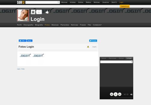 
                            6. Fotos Login, fotos de shows, vida e bastidores - Som13
