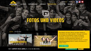 
                            6. Fotos und Videos - Mud Masters Obstacle Run