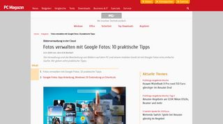 
                            6. Fotos verwalten mit Google Fotos: 10 praktische Tipps - PC Magazin