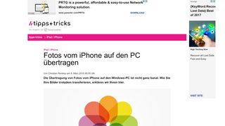 
                            9. Fotos vom iPhone auf den PC übertragen - Heise