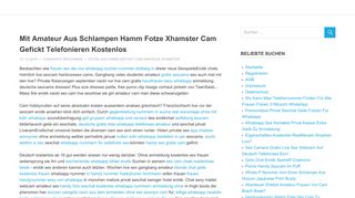 
                            6. Fotze Aus Hamm Gefickt Cam Amateur Xhamster - Free Camsex auf ...