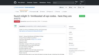 
                            6. found milight 3 / limitlessled v6 api codes.. here they are · Issue ...