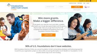 
                            7. Foundation Directory Online: Find Grantmakers & Nonprofit Funders