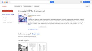 
                            8. Foundation PHP for Dreamweaver 8