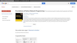 
                            12. Foundations of Python Network Programming: The comprehensive guide ...
