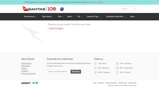 
                            13. FoundersCard members offer - Qantas