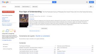 
                            13. Four Ages of Understanding: The First Postmodern Survey of ... - Resultado de Google Books