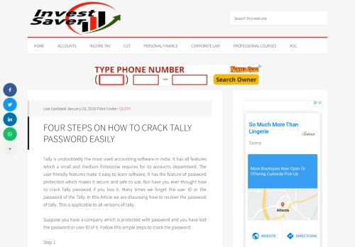 
                            11. FOUR STEPS ON HOW TO CRACK TALLY PASSWORD EASILY - - TDS