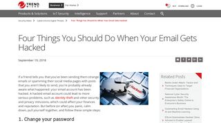 
                            10. Four Things You Should Do When Your Email Gets Hacked - Security ...