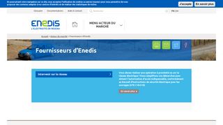 
                            1. Fournisseurs d'Enedis | Enedis