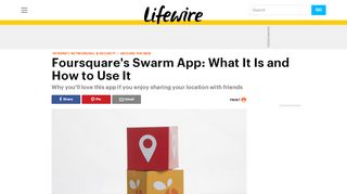 
                            8. Foursquare's Swarm App: What It Is and How to Use It - Lifewire