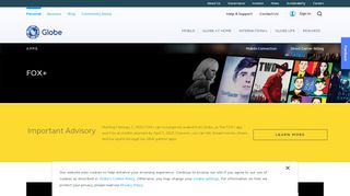 
                            7. FOX+ | Apps | Globe
