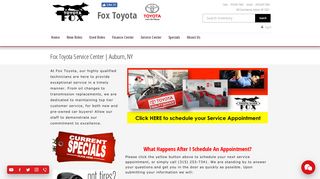 
                            10. Fox Toyota Service Center | Auburn, NY