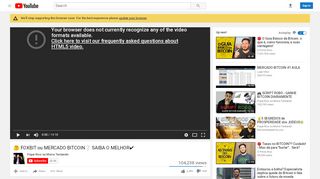 
                            6. ? FOXBIT ou MERCADO BITCOIN   SAIBA O MELHOR   - YouTube