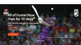 
                            10. Foxtel Now - stream on demand and live TV over the internet