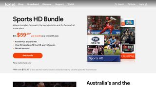
                            12. Foxtel Sports HD Combo - Shop - Foxtel