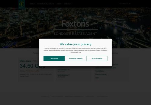 
                            10. Foxtons Group