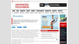 
                            13. Foxxum Smart TV Portal Solution now is pre-integrated on MStar ...