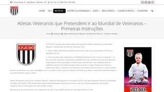 
                            11. F.P.Judô - Federação Paulista de Judô | Atletas Veteranos que ...