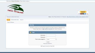 
                            2. FPP login - Falcon Christmas