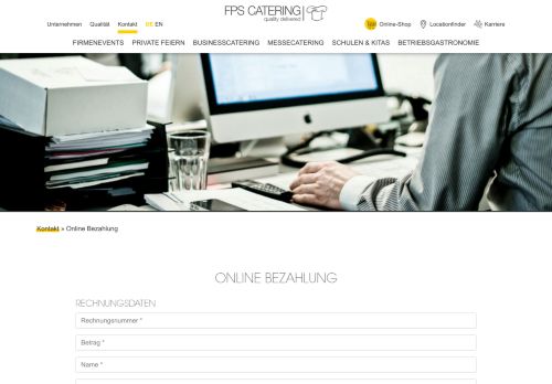 
                            3. FPS CATERING Frankfurt am Main - Online Bezahlung