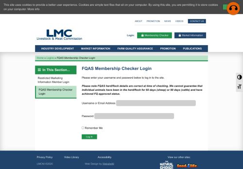 
                            9. FQAS Membership Checker Login | Livestock & Meat Commission