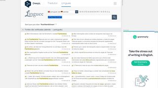 
                            12. Frachtenbörse - Tradução em português – Linguee