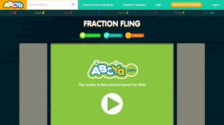 
                            2. Fraction Fling | ABCya!