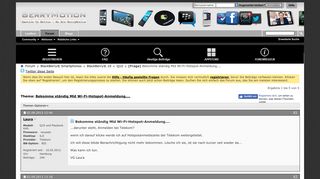 
                            3. [Frage] Bekomme ständig Mld Wi-Fi-Hotspot-Anmeldung.... - BerryMotion