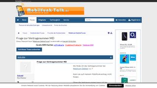 
                            4. Frage zur Vertragsnummer MD | Handy Forum - Mobilfunk-Talk Forum