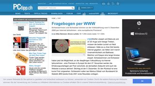 
                            7. Fragebogen per WWW - PCtipp.ch