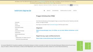 
                            7. Fragen & Antworten (FAQ) - dagnä