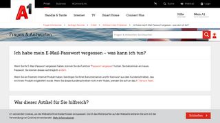 
                            10. Fragen & Antworten - Ich habe mein E-Mail-Passwort vergessen – was ...