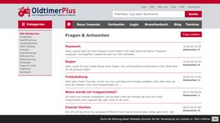 
                            4. Fragen & Antworten | OldtimerPlus