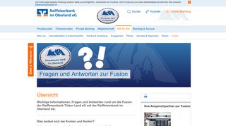 
                            5. Fragen & Antworten - Raiffeisenbank im Oberland eG