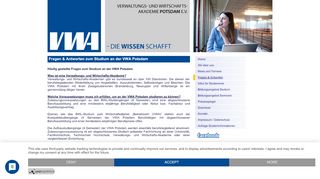 
                            5. Fragen & Antworten - VWA Potsdam Neuruppin Wittenberge Prignitz