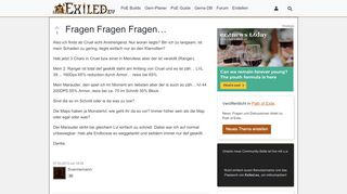 
                            5. Fragen Fragen Fragen... | Path of Exile Forum - Exiled.eu