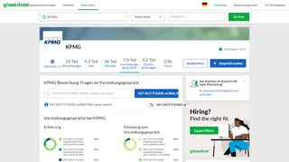 
                            11. Fragen in Vorstellungsgesprächen bei KPMG | Glassdoor.de