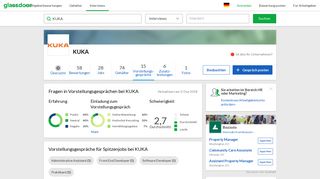 
                            8. Fragen in Vorstellungsgesprächen bei KUKA | Glassdoor.de
