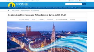 
                            7. Fragen und Antworten zum M-WLAN - muenchen.de