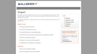 
                            5. Fragen??? - Willkommen bei Allgeier IT — Allgeier IT